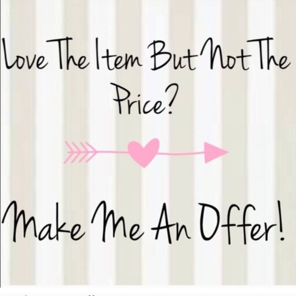Happy to accept offers!